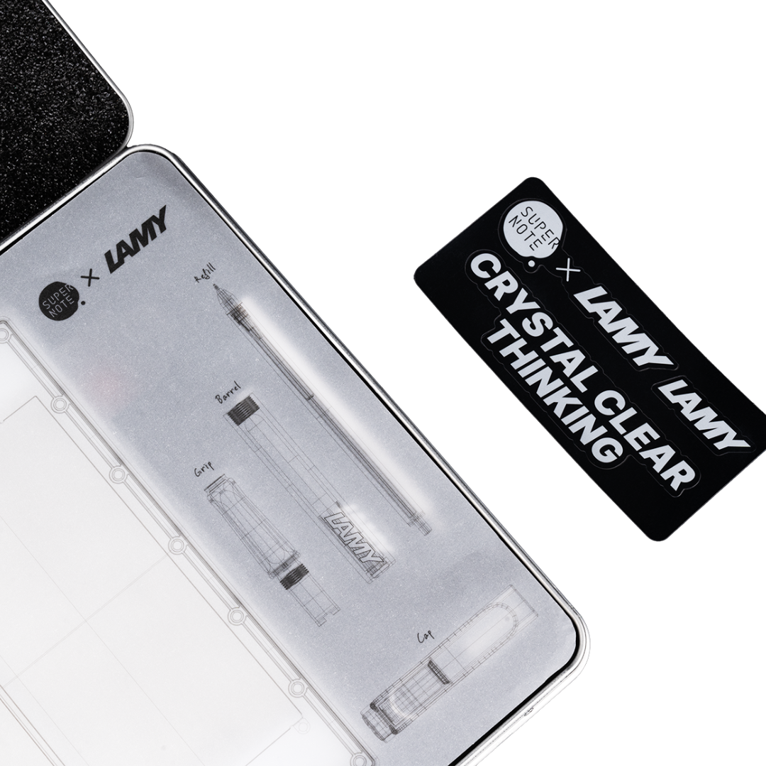 Supernote x LAMY Crystal Clear Thinking (Special Set) – Supernote Supernote x LAMY Crystal Clear Thinking (Special Set) – Supernote